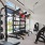 a gym with exercise equipment