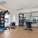 a gym with exercise equipment